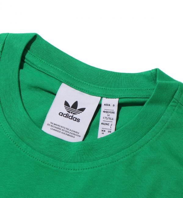 Adidas t shirt green sale