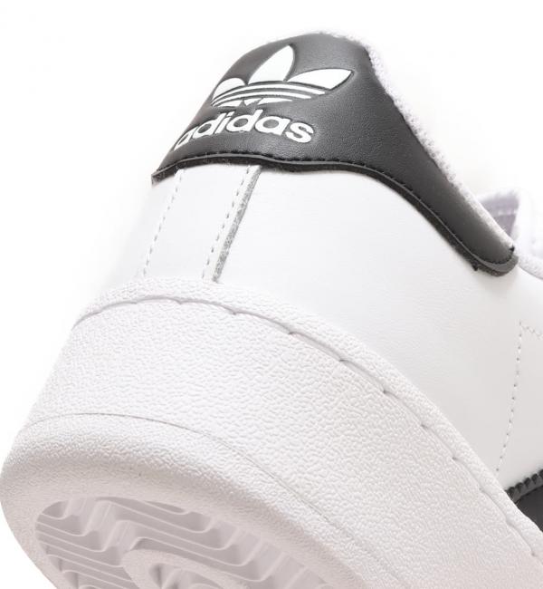 Adidas superstar white outlet core black gold metallic