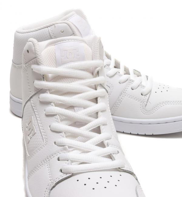 DC SHOES MANTECA 4 HI WHITE/WHITE/BATTLESHIP 23FW-I