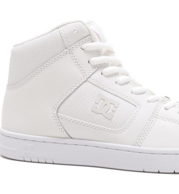 DC SHOES MANTECA 4 HI WHITE/WHITE/BATTLESHIP 23FW-I