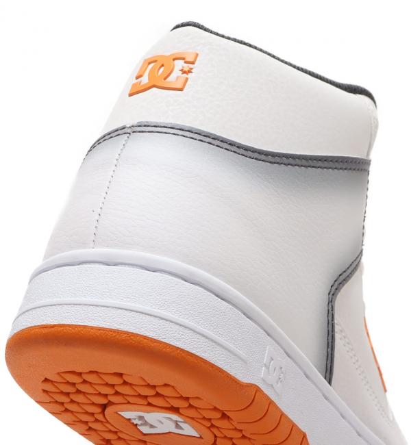 DC SHOES MANTECA 4 HI SE WHITE/GREY/ORANGE 23FW-I|atmos pink