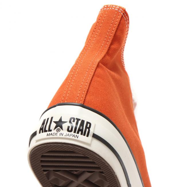 CONVERSE CANVAS ALL STAR J HI DEEP ORANGE 23FW-I|atmos pink