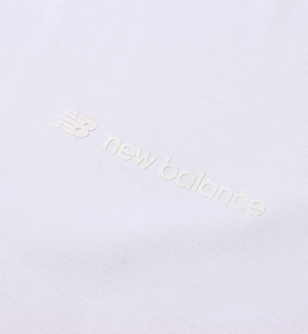 New Balance MET24 Basic Logo Long Sleeve Tee ホワイト 23FW-I|atmos