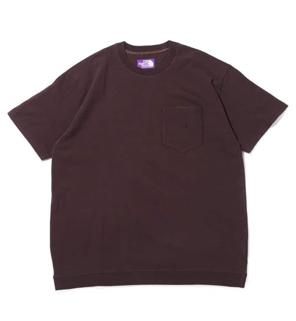 THE NORTH FACE PURPLE LABEL High Bulky Pocket Tee Brown 23FW-I ...