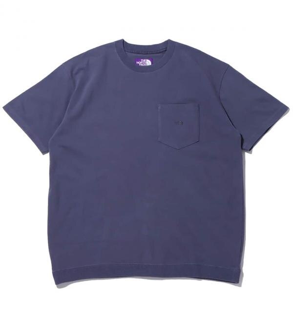 THE NORTH FACE PURPLE LABEL High Bulky Pocket Tee Vintage Navy ...
