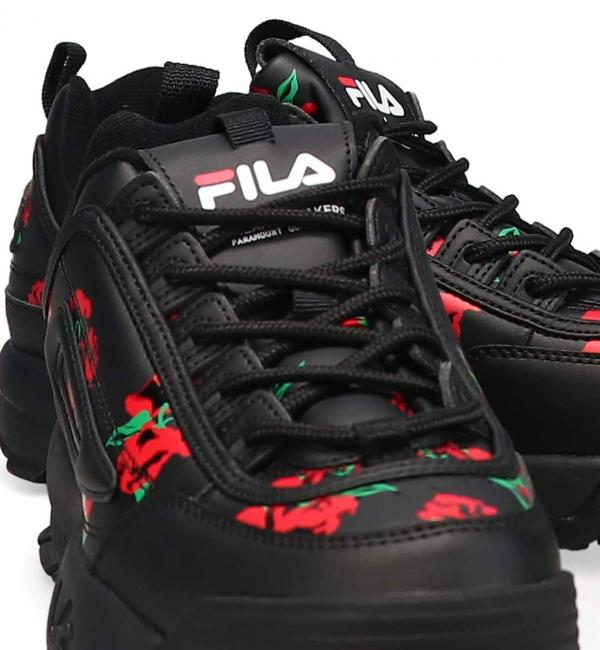 FILA Disruptor 2 X BEDWIN BK/RD 23FW-I|atmos pink(アトモス ピンク