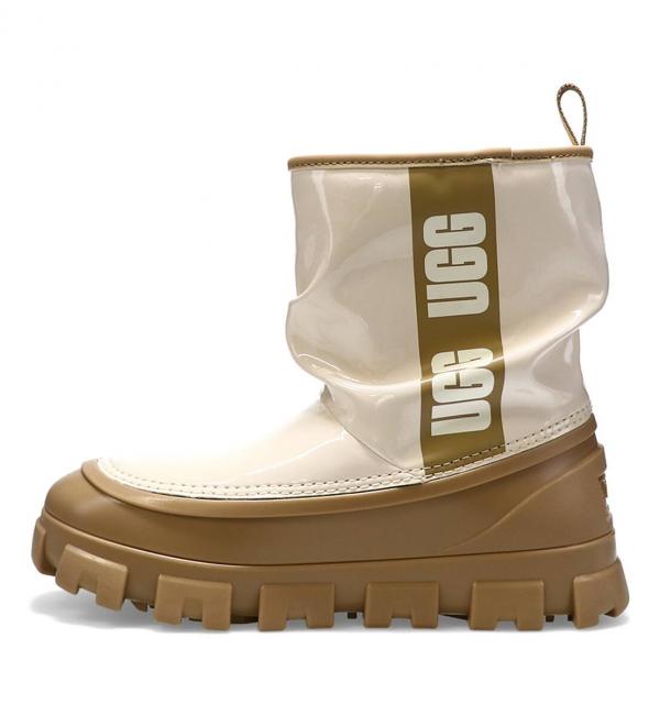 UGG CLASSIC BRELLAH MINI MUSTARD SEED / JASMINE 23FW-I|atmos pink