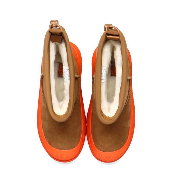 UGG CLASSIC SHORT WEATHER HYBRID CHESTNUT / ORANGE 23FW-I