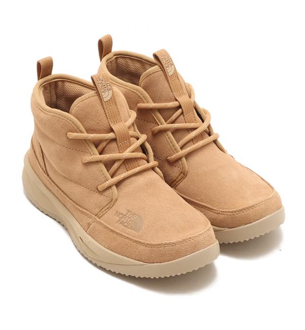 THE NORTH FACE WOMENS NUPTSE CHUKKA SUEDE アーモンド 23FW-I|atmos