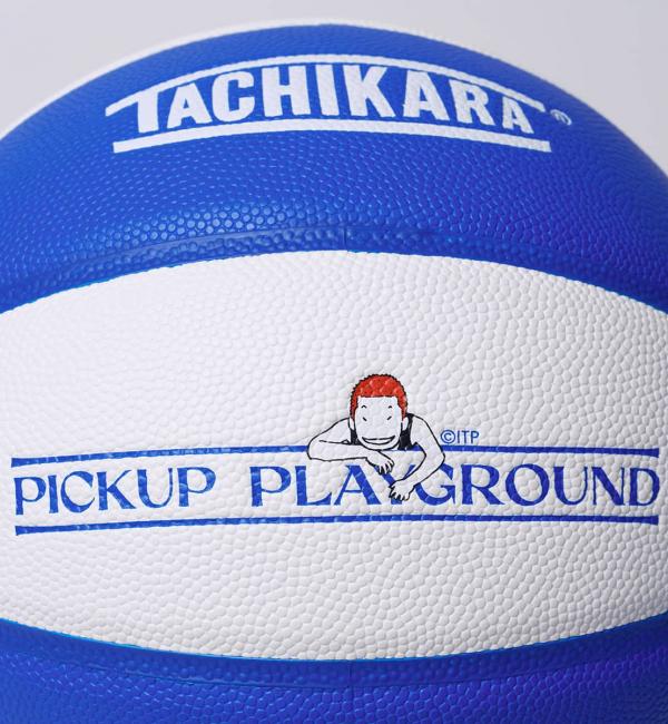 TACHIKARA PICK UP PLAYGROUND × TACHIKARA BALL PACK BLUE × WHITE