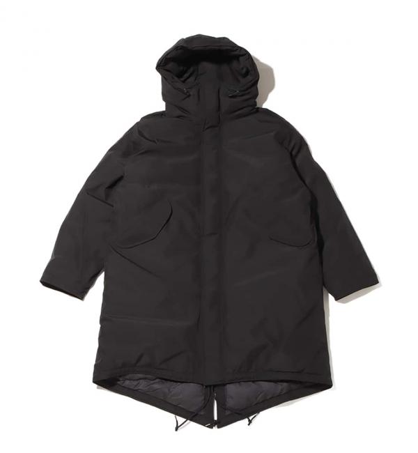 nanamica GORE-TEX Long Down Coat Black 23FA-I|atmos pink(アトモス