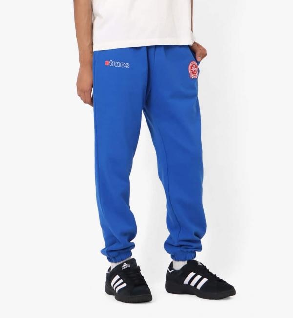 モテ系メンズファッション|【アトモス　ピンク/atmos pink】 atmos Uniform Sweat Pants BLUE 23FA-I