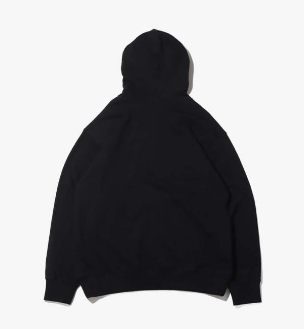 atmos small Logo Zip Up Hooded Sweatshirt BLACK 23SU-I