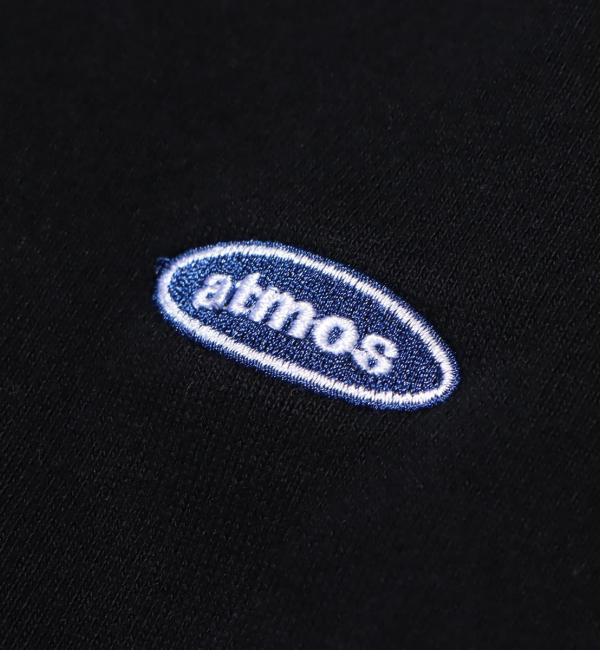 atmos small Logo Zip Up Hooded Sweatshirt BLACK 23SU-I