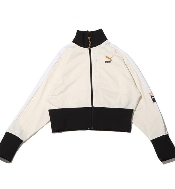 PUMA T7 FORWARD HISTORY TRACK JACKET DK WARM WHITE 23FA-I|atmos