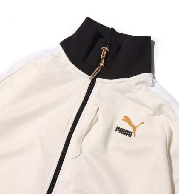 PUMA T7 FORWARD HISTORY TRACK JACKET DK WARM WHITE 23FA-I|atmos