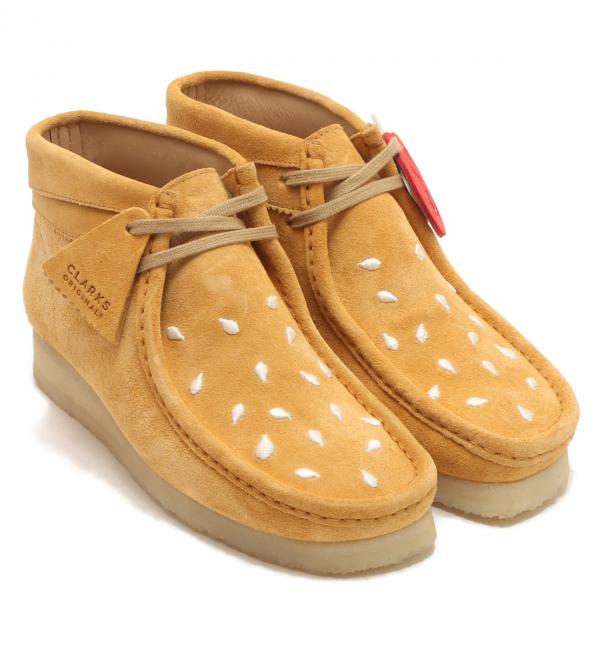 Clarks wallabee outlet yellow