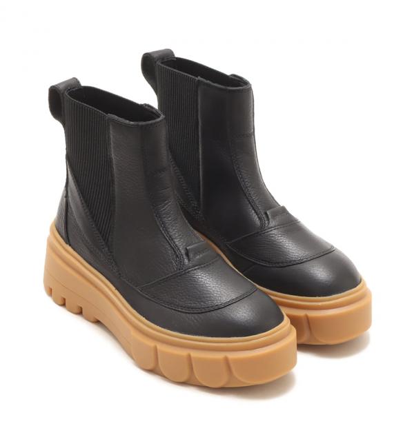 SOREL CARIBOU (TM) X BOOT CHELSEA WP Black, Gum 2 23FA-I|atmos