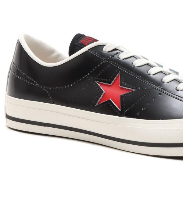 CONVERSE ONE STAR J Black/Red 23FW-I|atmos pink(アトモス ピンク)の