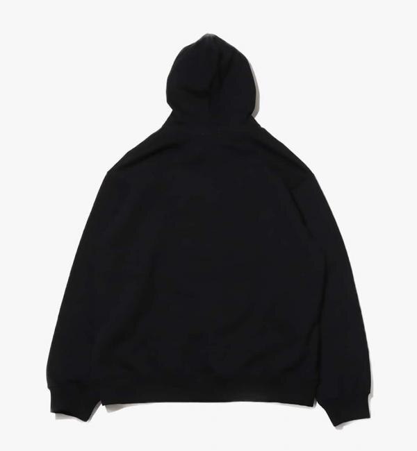 atmos Embroidery Classic Logo Hooded Sweatshirt BLACK 23FA-I|atmos