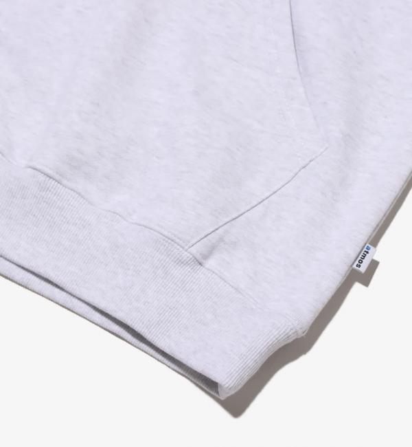 atmos Embroidery Classic Logo Hooded Sweatshirt GREY 23FA-I|atmos