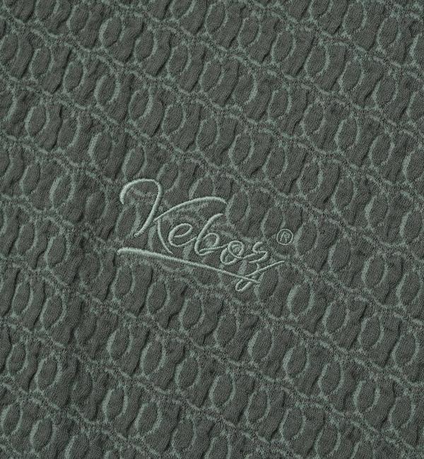 KEBOZ FLOAT JACQUARD POLO SAGE GREEN 23FA-I