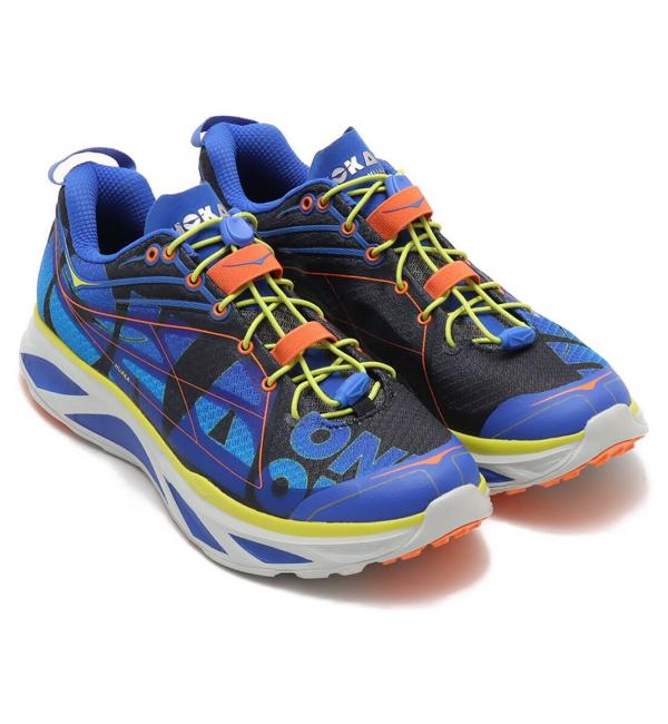 HOKA ONEONE HUAKA ORIGINS BLACK / DAZZLING BLUE 23FW-I|atmos pink