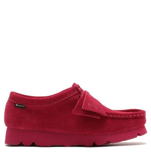 Clarks Wallabee.GTX Berry Suede Berry Suede 23HO-I