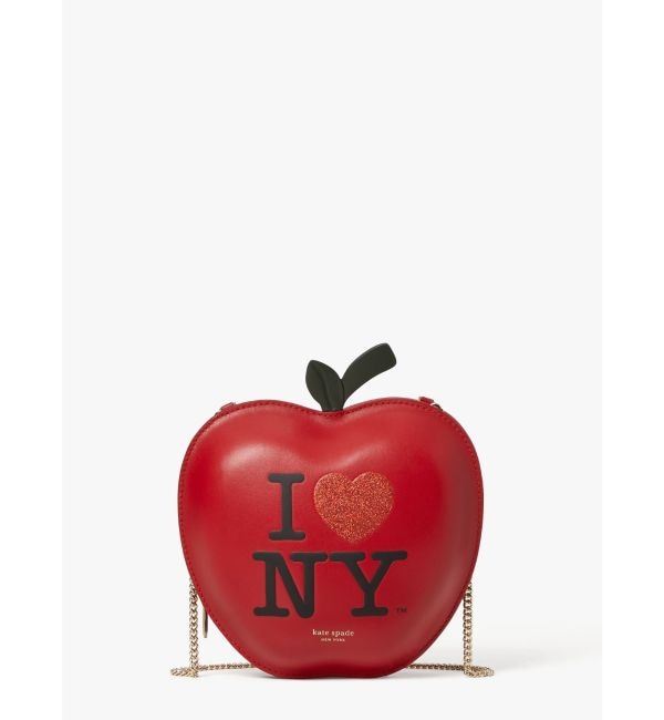 ＜アイルミネ＞【ケイトスペードニューヨーク/kate spade new york】 【WEB限定】ビッグ アップル 3D アップル クロスボディ