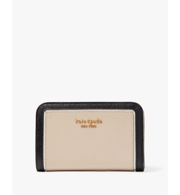 エナメル ケイトスペード スリム コンチネンタル ウォレット  財布ファッション小物
