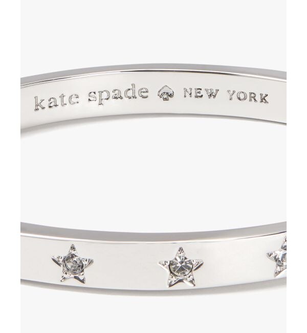 セット イン ストーン スター ヒンジド バングル|kate spade new york