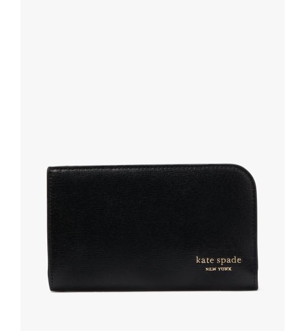 ケイティ クロコエンボス バイフォールド フラップ ウォレット|kate spade new york(ケイトスペードニューヨーク)の通販｜アイルミネ