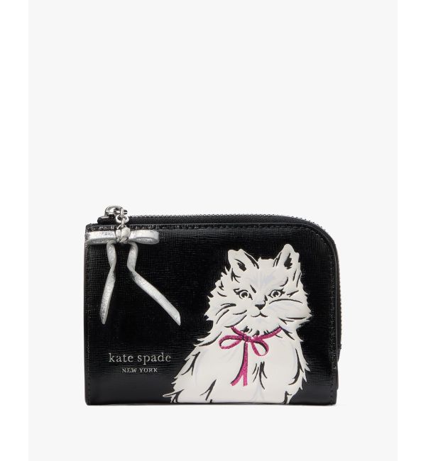 モーガン レオパード スモール コンパクト ウォレット|kate spade new york(ケイトスペードニューヨーク)の通販｜アイルミネ