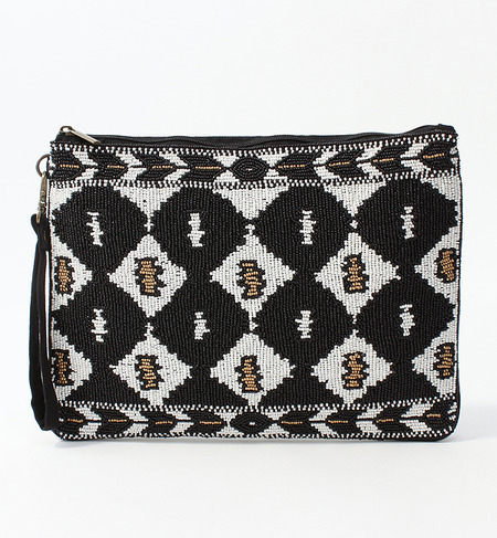 インドビーズ・ストラップ付ミニタブレットケース