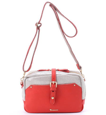 ネイキッド×シャイニーレザー・ショルダーバッグ