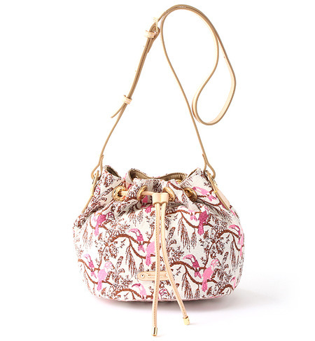 トロピカル柄ジャガード・ポシェット