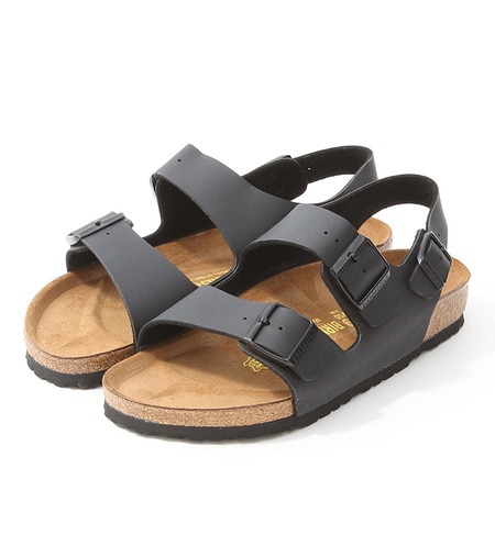 【ビルケンシュトック/BIRKENSTOCK】 ベストセラー■MILANO/ミラノ ブラック（WOMEN） [送料無料]