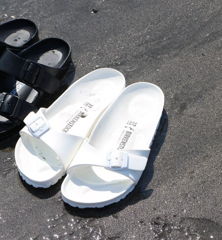 洗えて軽量優秀素材eva Madrid マドリッド Eva ホワイト Birkenstock ビルケンシュトック の通販 アイルミネ