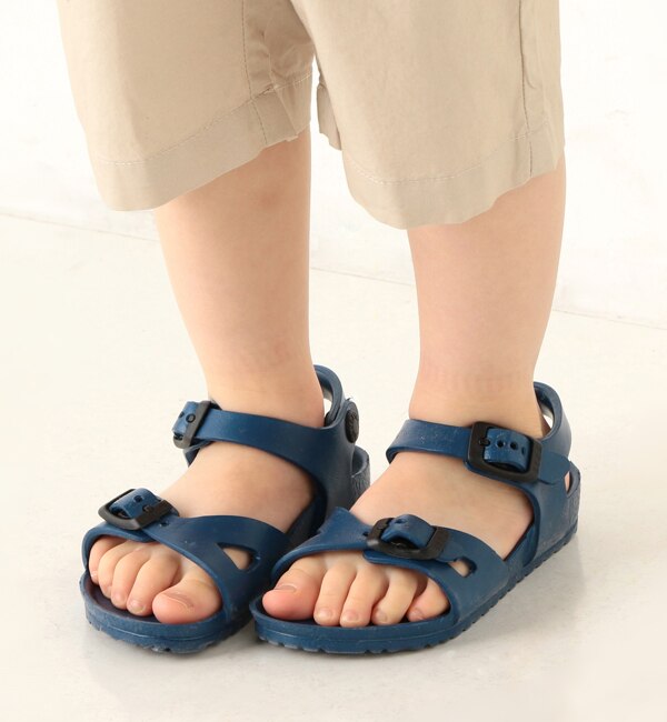 Kids ウォッシャブル軽量サンダル Rio リオ Eva ネイビー Birkenstock ビルケンシュトック の通販 アイルミネ