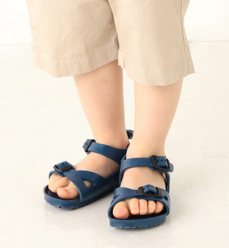 Kids ウォッシャブル軽量サンダル Rio リオ Eva ネイビー Birkenstock ビルケンシュトック の通販 アイルミネ