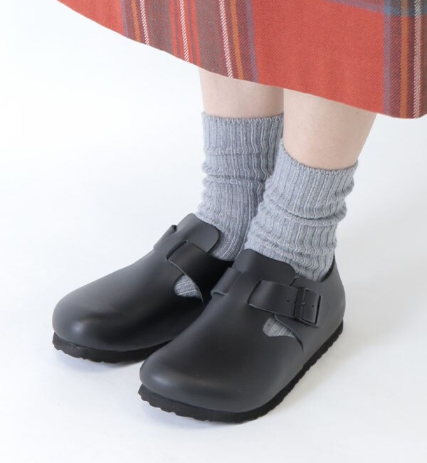 21ss London ロンドン ナチュラルレザー ブラック Women Birkenstock ビルケンシュトック の通販 アイルミネ