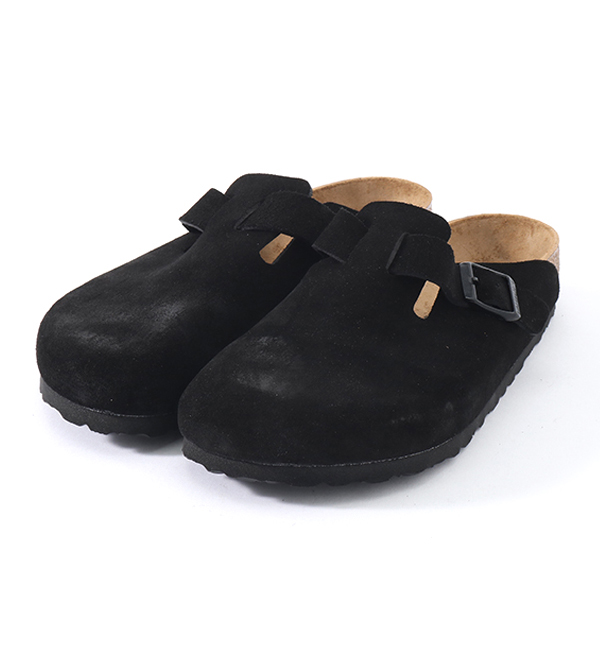 21ss新作 Boston ボストン スエードレザー ブラック Men Birkenstock ビルケンシュトック の通販 アイルミネ 21ss新作 Boston ボストン スエードレザー ブラック Men Birkenstock ビルケンシュトック の通販 アイルミネ
