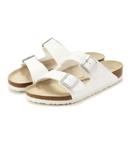 アリゾナ ホワイト サンダル レディース メンズ Arizona Birkenstock ビルケンシュトック の通販 アイルミネ