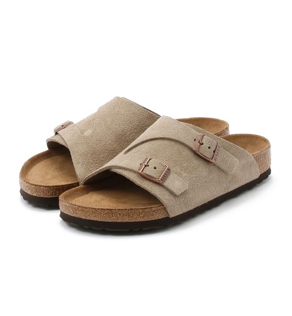 チューリッヒ トープ ソフトフットベッド スエード サンダル レディース メンズ Zurich Birkenstock ビルケンシュトック の通販 アイルミネ