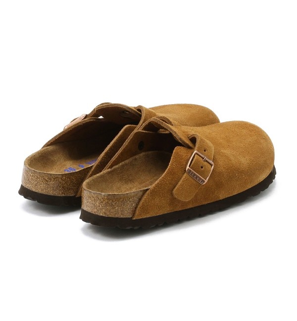 ボストン/ミンク ソフトフットベッド スエード ナロー幅/クロッグ レディース メンズ/BOSTON |BIRKENSTOCK(ビルケンシュトック)の通販｜アイルミネ