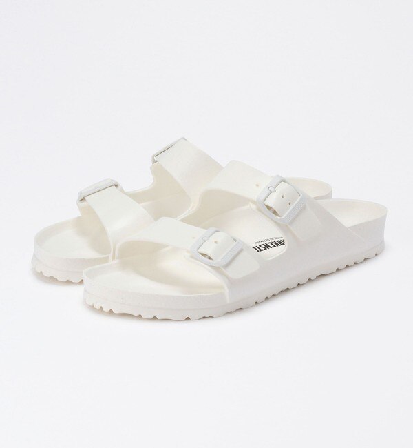 white arizona essentials birkenstocks