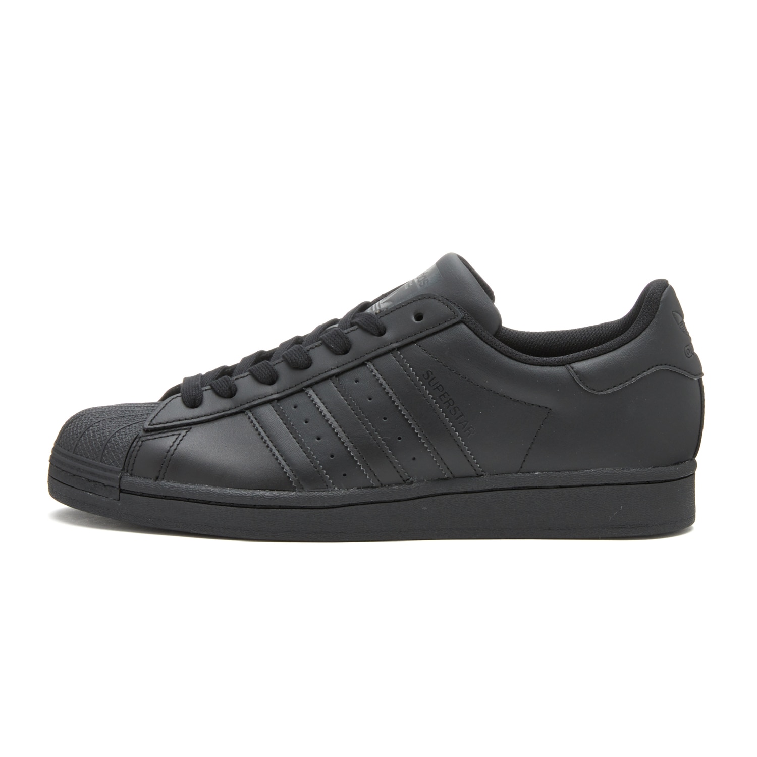 Adidas superstar 2025 all black mens