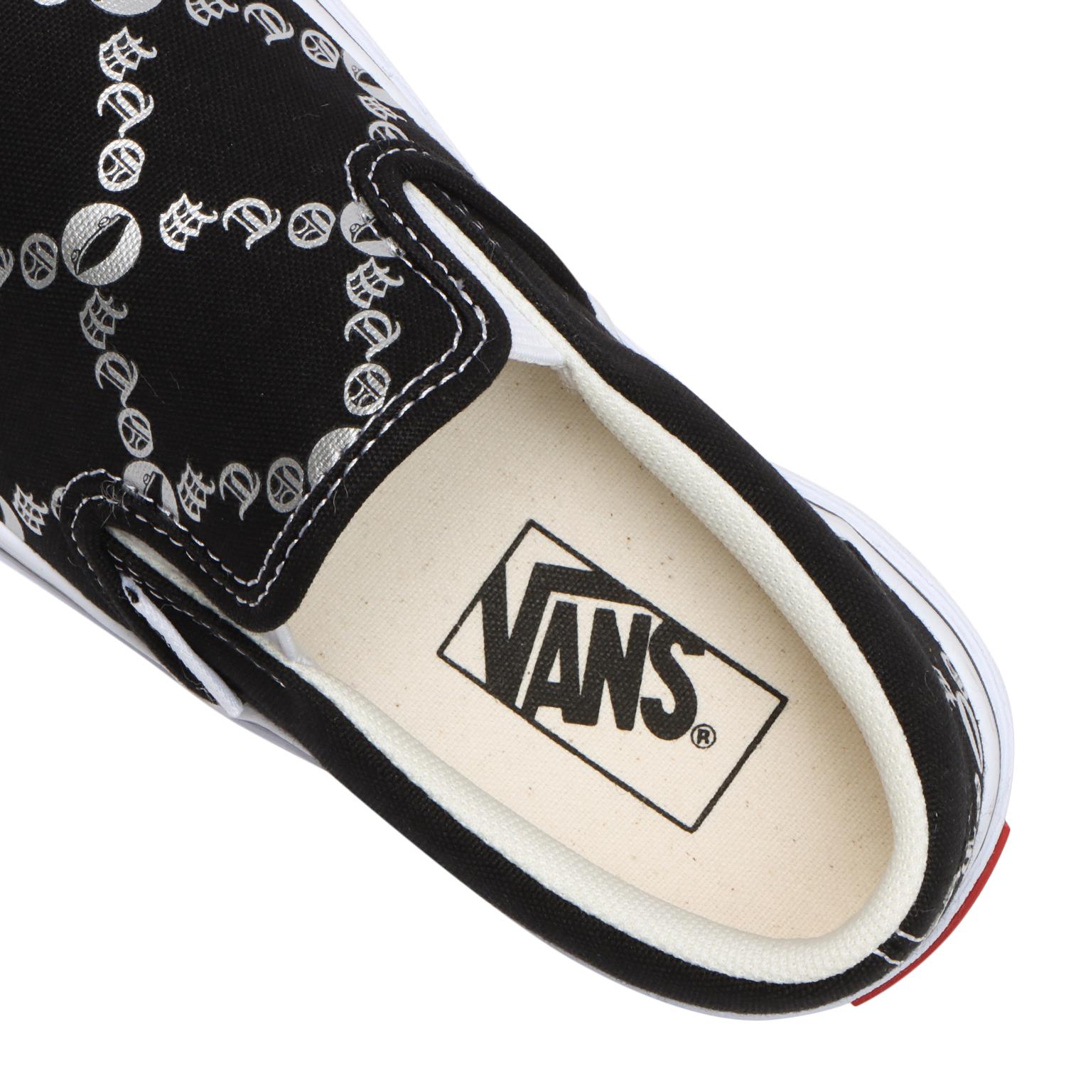 Vans forgotten shop bones slip on