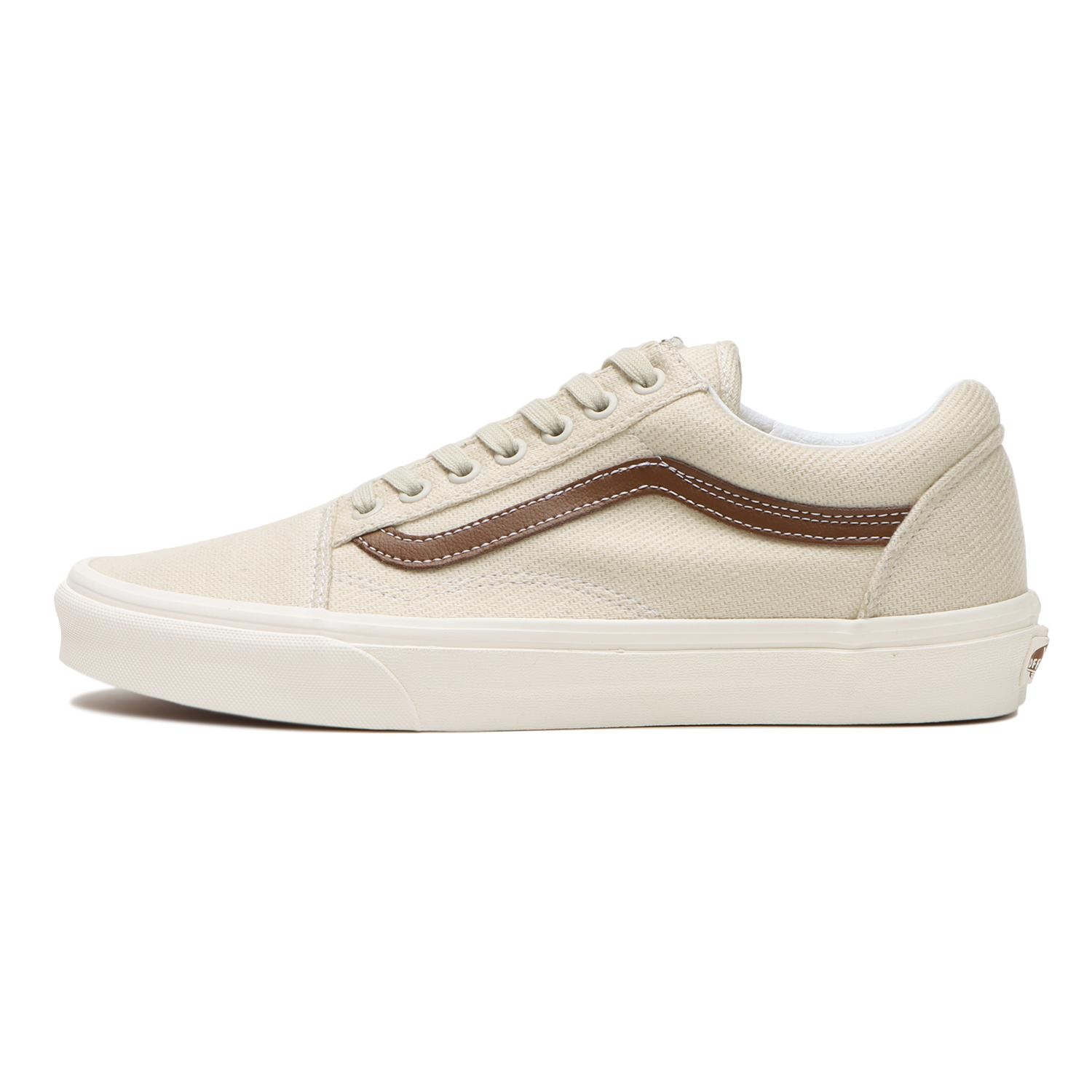 Vans clearance cream leather