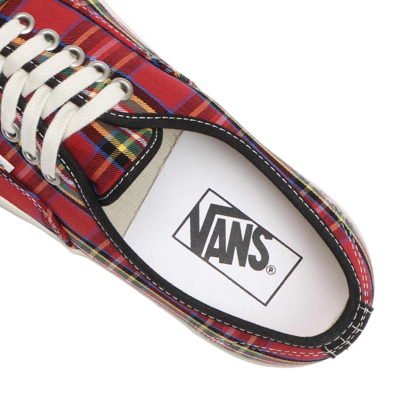 Vans hotsell authentic plaid